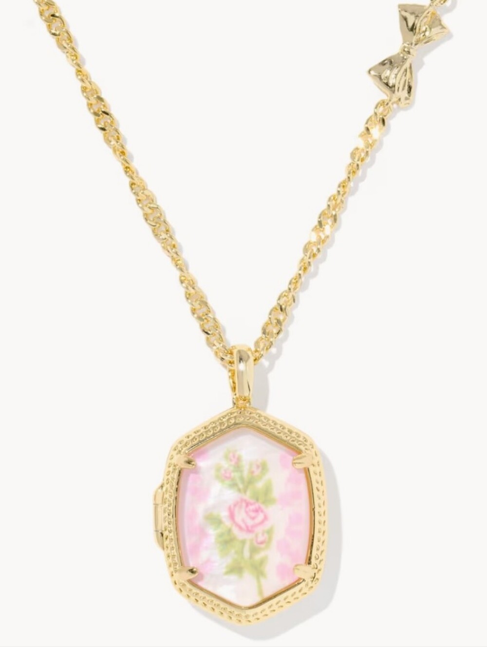Kendra Scott x LoveShackFancy Daphne Locket Necklace